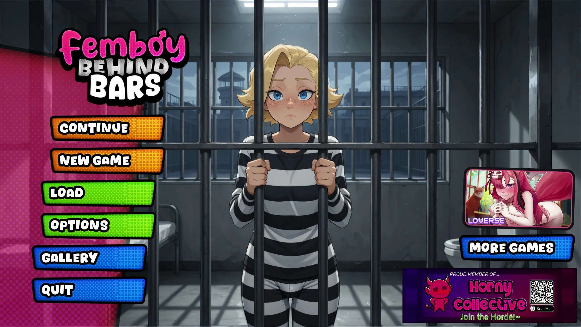 Femboy Behind Bars screenshot